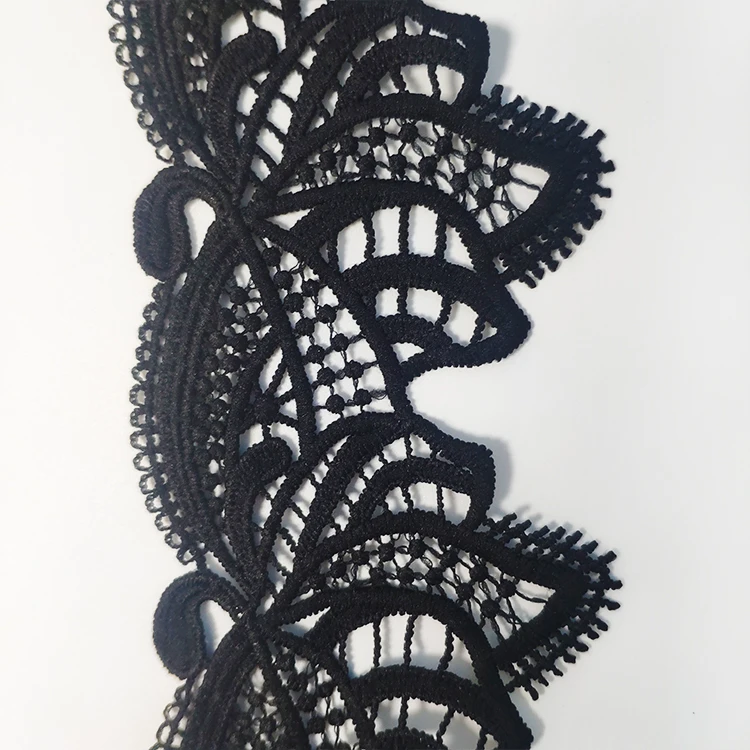 Wholesale water soluble lace 8cm clothing accessories skirt elastic lace