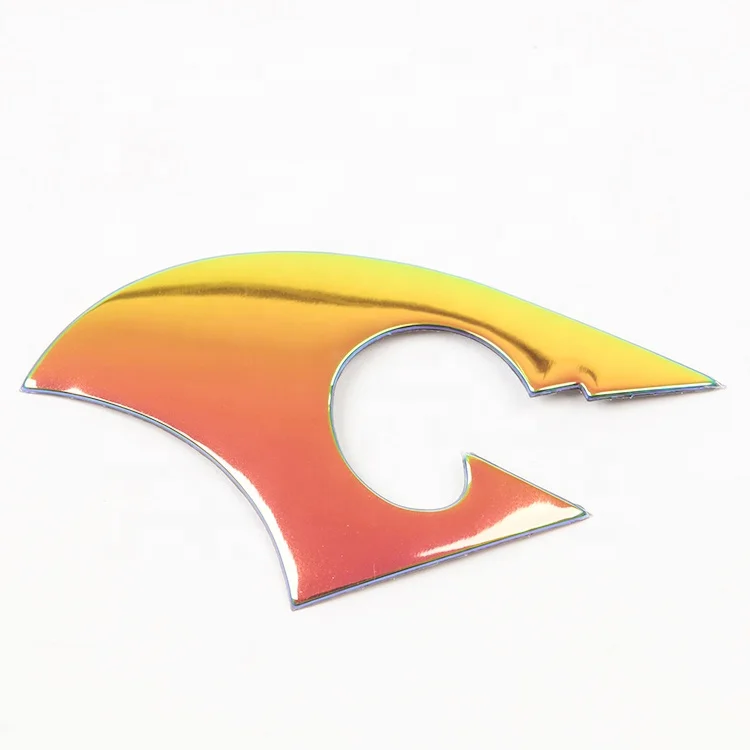 Garment Label Wholesale Custom Design Logo Heat Transfer Holographic Soft TPU Patches for Sport Clothing