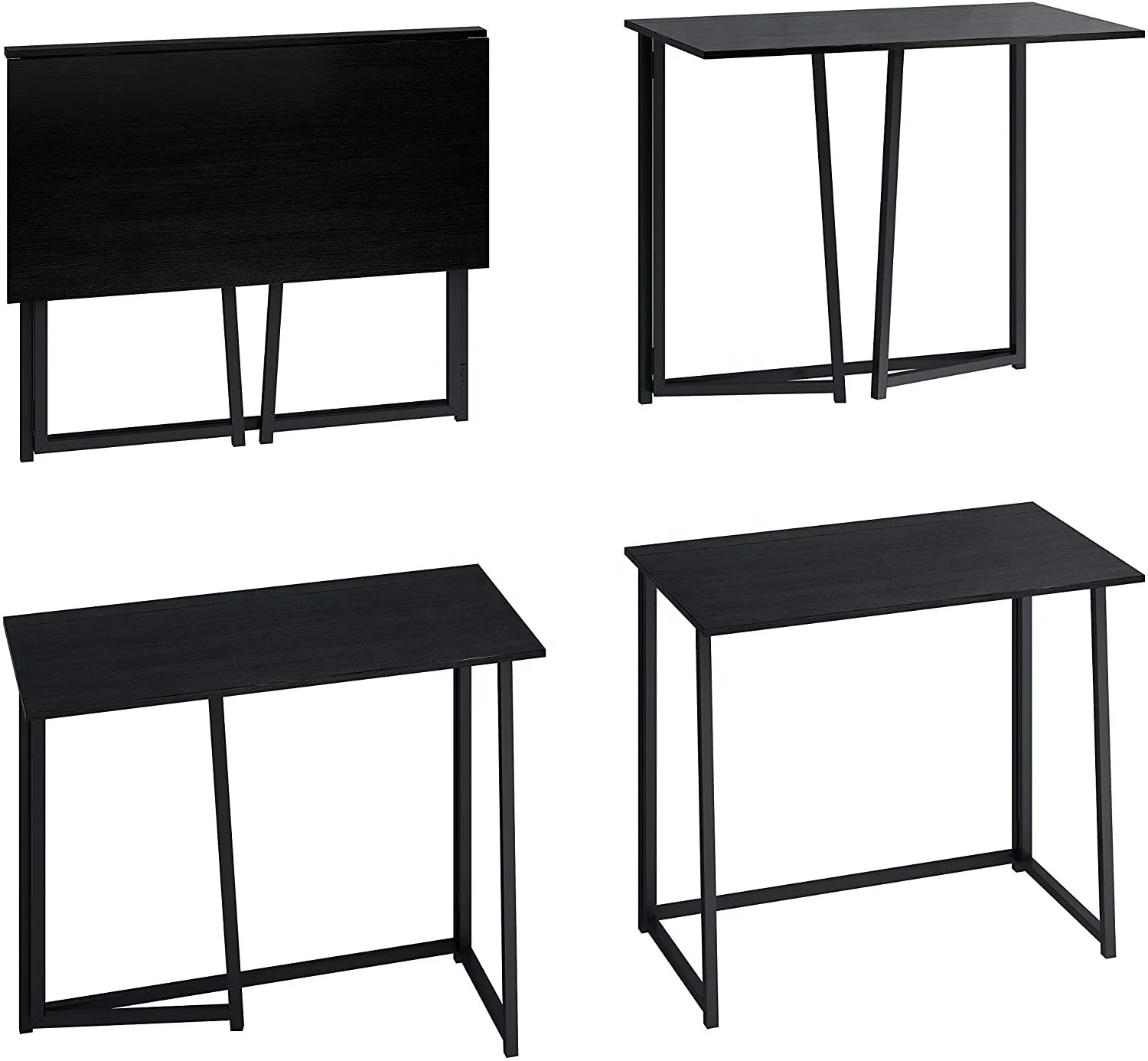 Nordic Factory OEM Popular Foldable Office Desk 31 Inch Small Size Cheap Folding PC Computer Table Desk