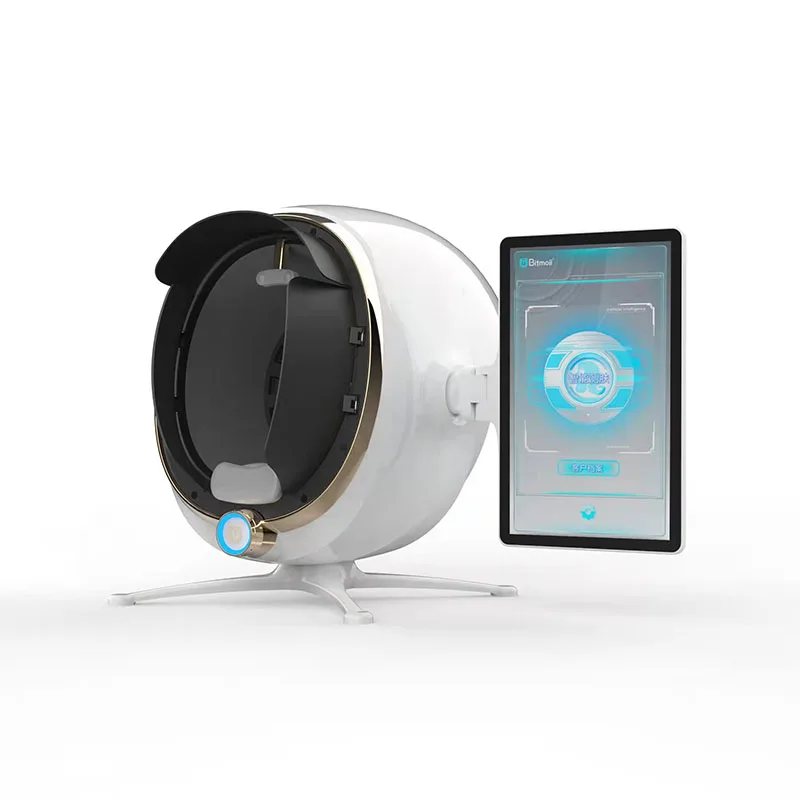 portable face skin analyzer machine Professional skin testing blackhead whitehead testing 3d skin analyzer machine