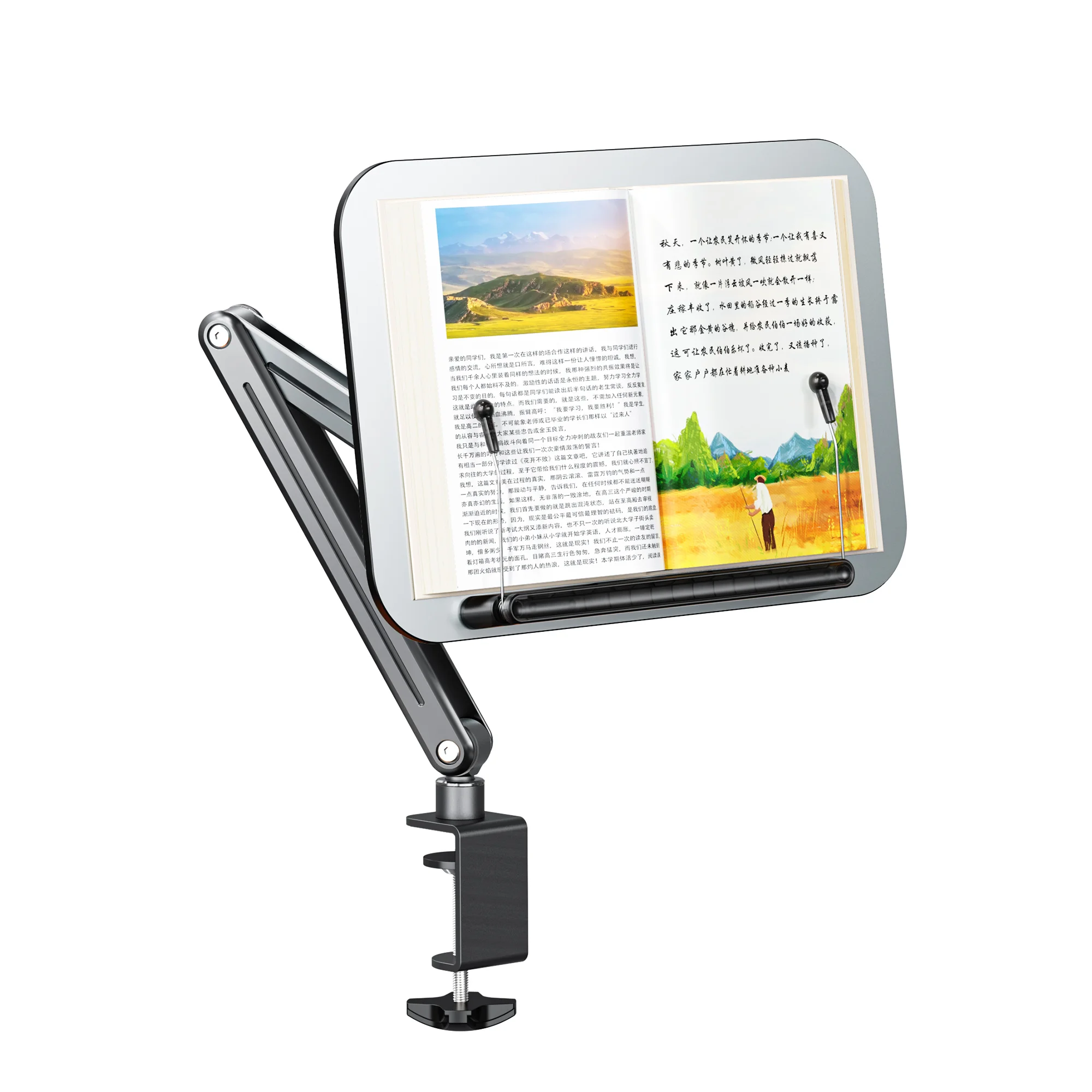 360 Degree Long Arm Tablet Holder Stand for 4 to 11inch Tablet Smartphone Bed Desktop Lazy Holder Bracket Support for iPad