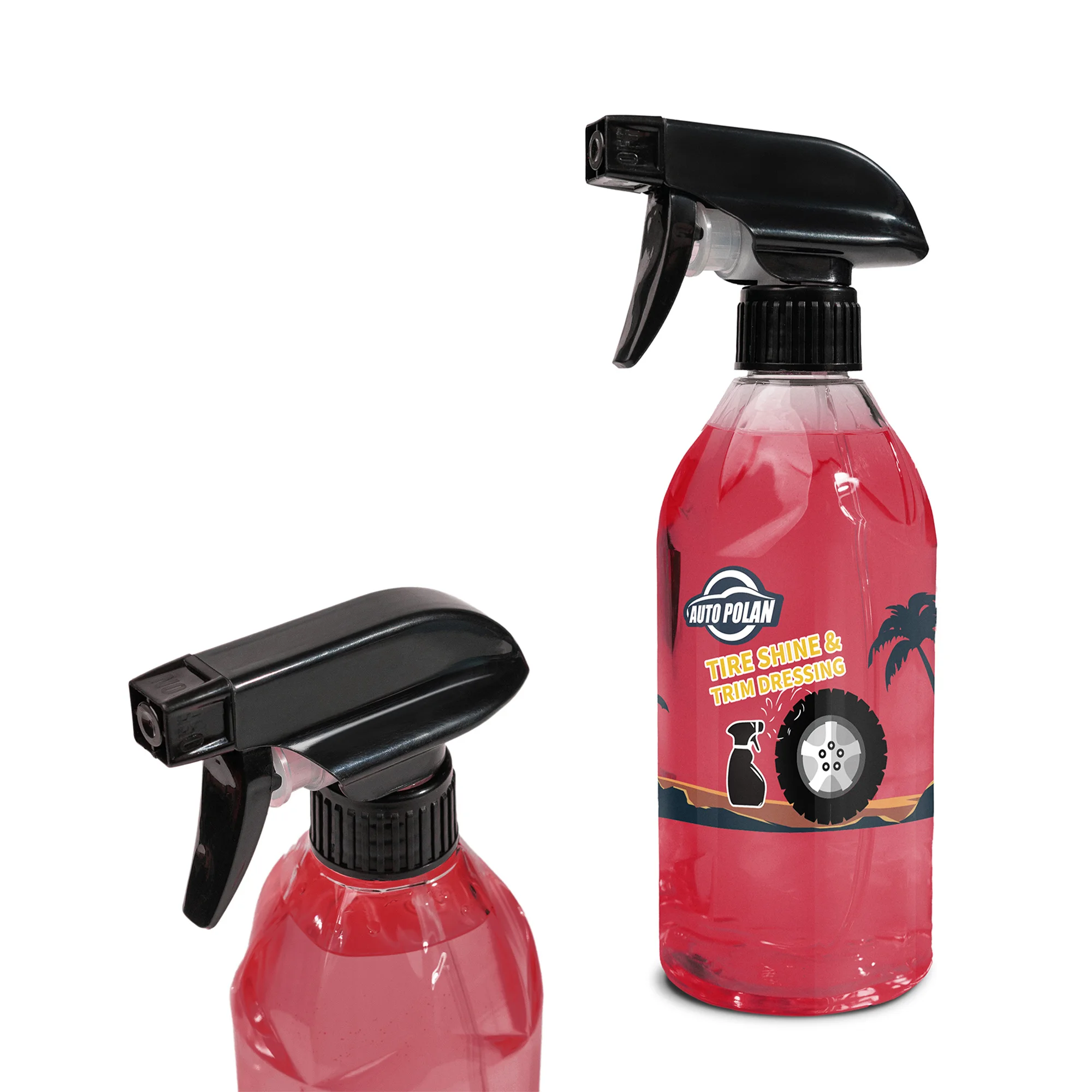 Custom Private Label Wholesale Customization autopolan GOOD Quality Restoring Tire Shine & Trim Dressing spray for car