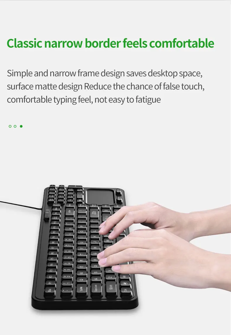 
medical degree 100% waterproof and dust-proof silicone keyboard for hospital and industry 