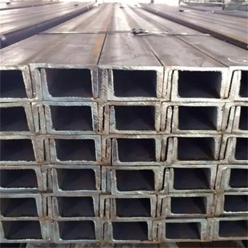 Top Selling 200mm Cold Rolled Sgcc Dx51d Dx52d Galvanized U-shape Steel Channels For Power Transmission