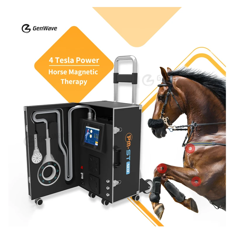 High Quality Horse Magnetic Therapy Ring PEMF Loop Hoof Pain Relief Machine