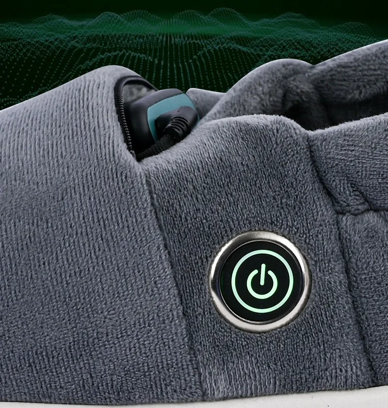 USB Battery Rechargeable Safety Electrically Warm Heated Shoes with 3 Levels Temperature Control