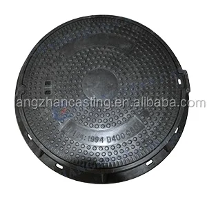 EN124 with anti-theft lock cast iron manhole cover