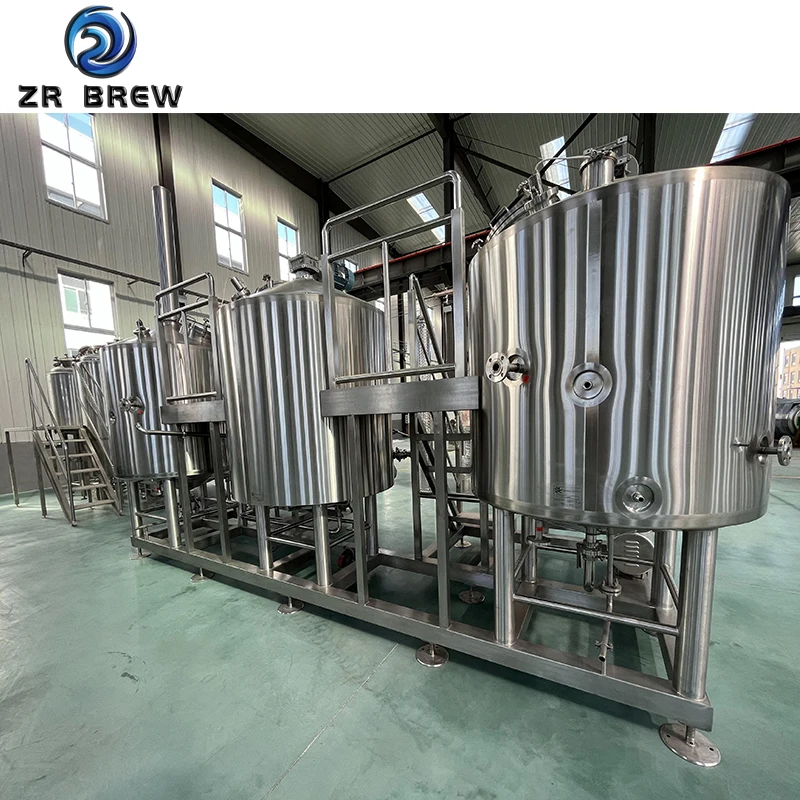 Beer making machine 1000L 1500L craft brewery commercial microbrewery equipment for sale