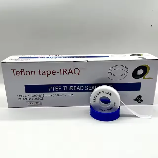 Tefloning tape 12mm ptfe thread sealing pure raw material water plumbing thread tape high temperature resistant tape