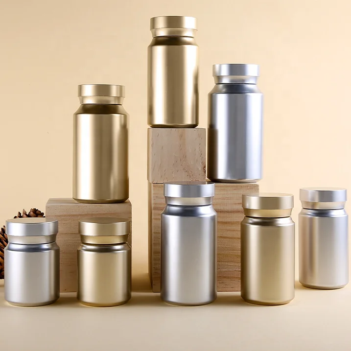 Custom high quality 80ml 100ml 120ml 150ml Soft Touch PET Capsule Bottle Empty health product Bottle