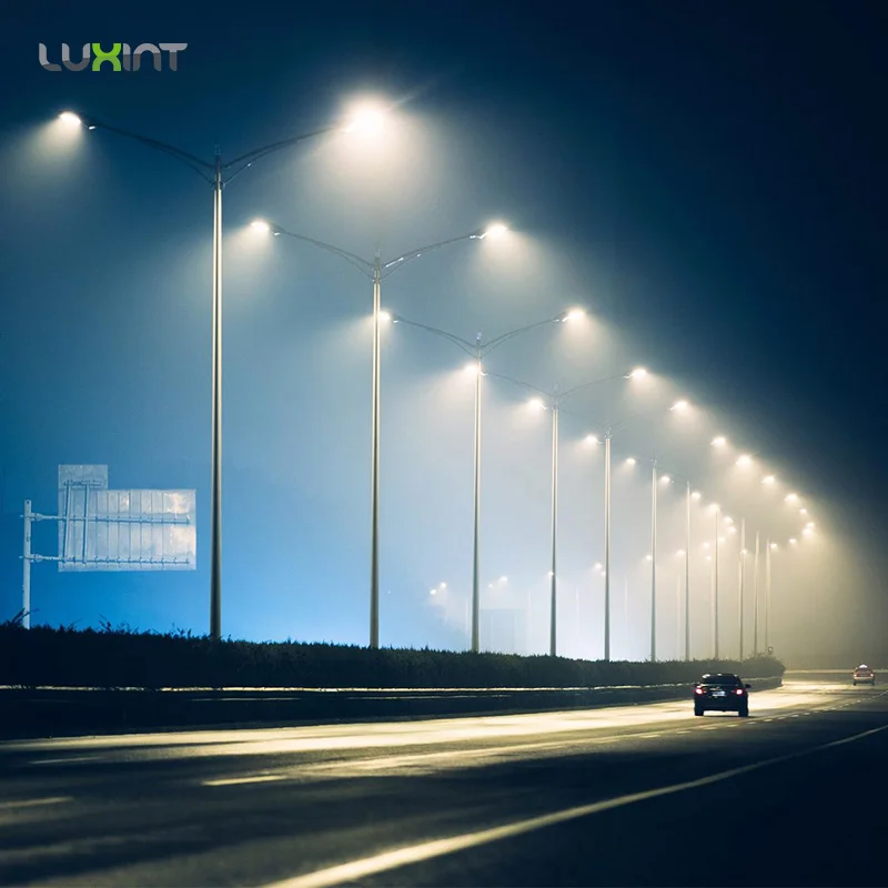 
Led Light Supplier Streetlights 30W to 210w 12000 Lumens 150 lm/W SMD3030 Led Street Light 80W 