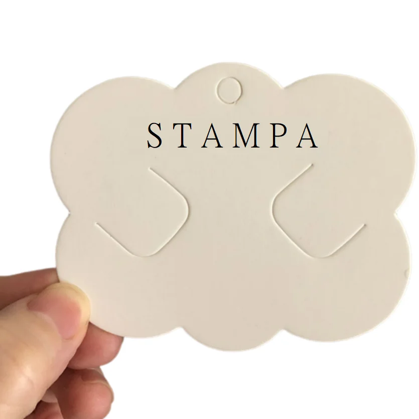 alligator clip bobby pins display cards custom printed paper display card with logo for hair snap clips accessories holder