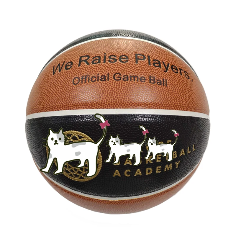 Ultimate Euroleague Basketball Design Leather Basketball for Indoor and Outdoor Play