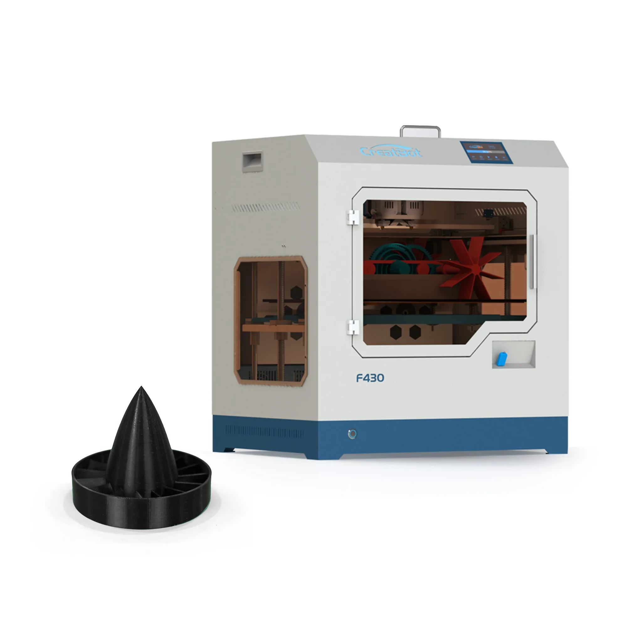 CreatBot 3D Printer F430: binder jetting machine 3rd printing machine 3d copier printer dmls machine price 3d printer  cut