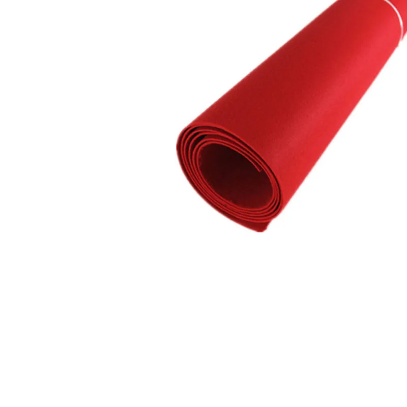 
3mm thick white fine quality Needle Punched self-adhesive polyester felt 