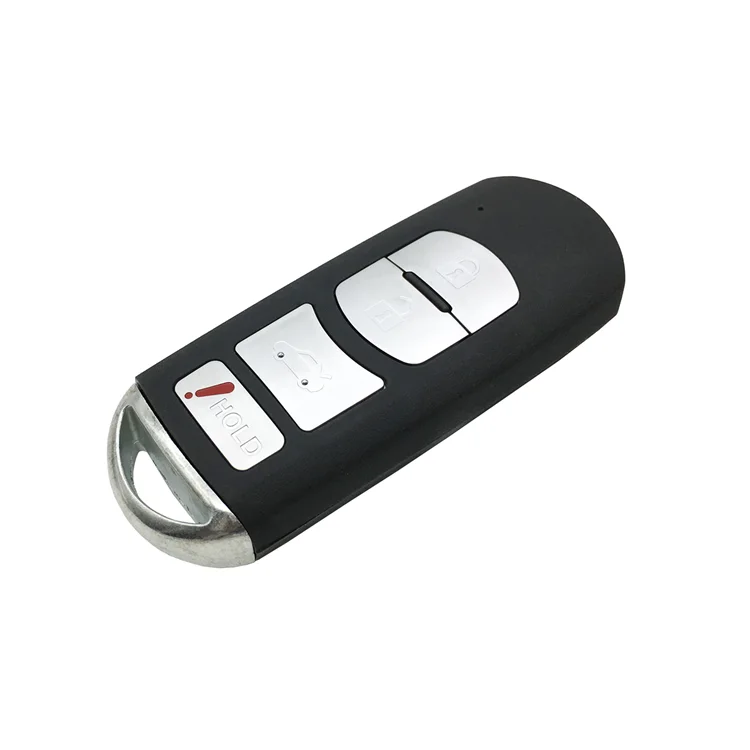Keyless Entry 3+1 4 Buttons Remote Smart Car Key Fob Shell Blank Cover Case For Mazda 3 5 6 CX- 7 CX - 9