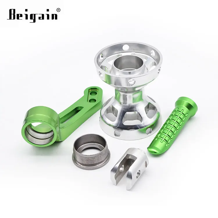 CNC machining sport bike handlebar bicycle parts mountain bike handle grips