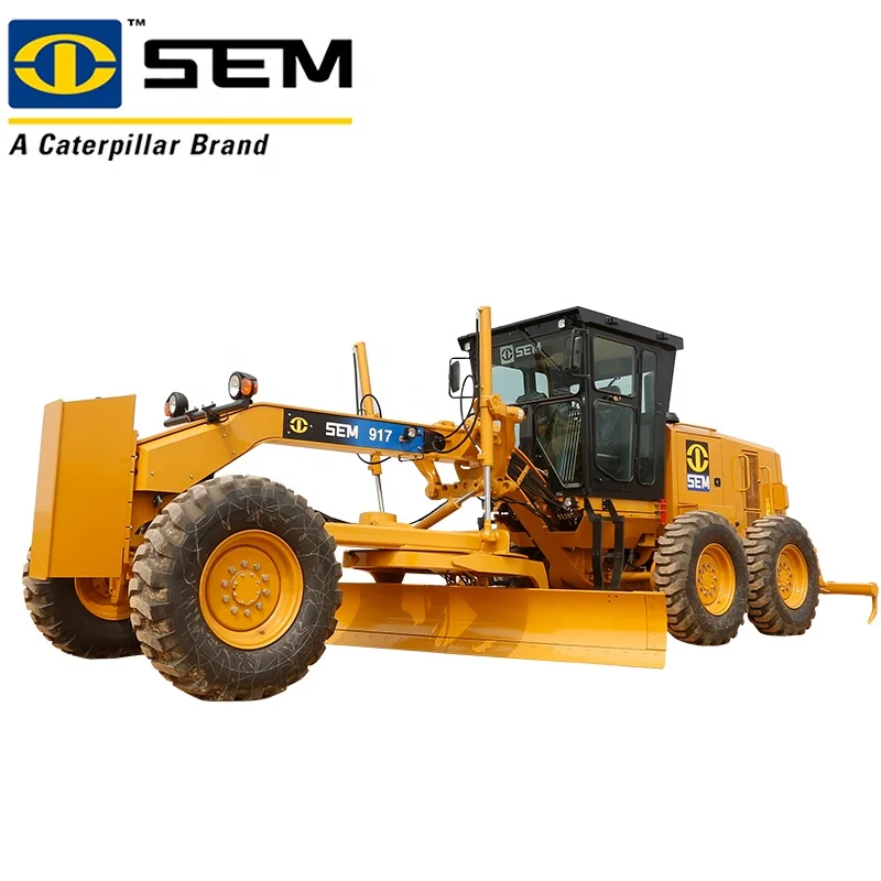
SEM 170HP Popular Road Grader SEM917 With Hydraulic Drive Control PPPC Valve 