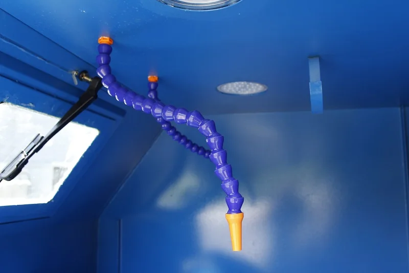 Wet blaster cabinet vapour blasting machine for car and motorcycle parts