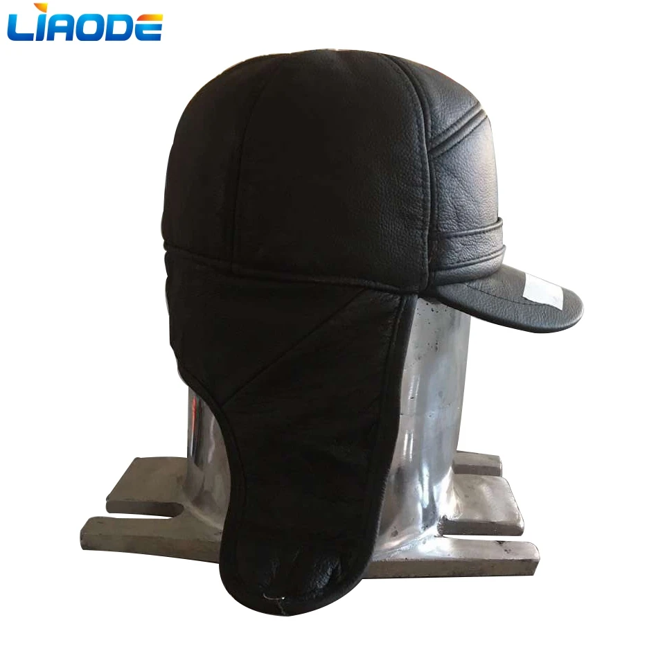 Warm Winter Leather caps Ironing Steam mould