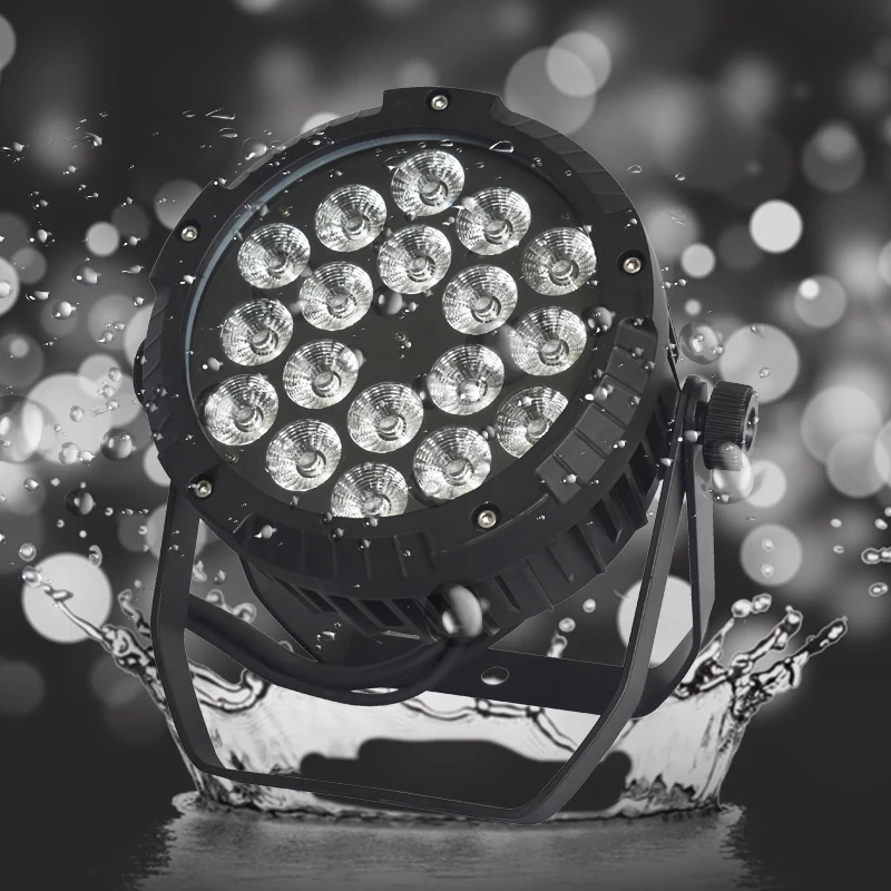 Hot Selling dj Lighting Equipment IP65 Waterproof outdoor 18*10w  RGBW 4in1 Led Wash Par Light