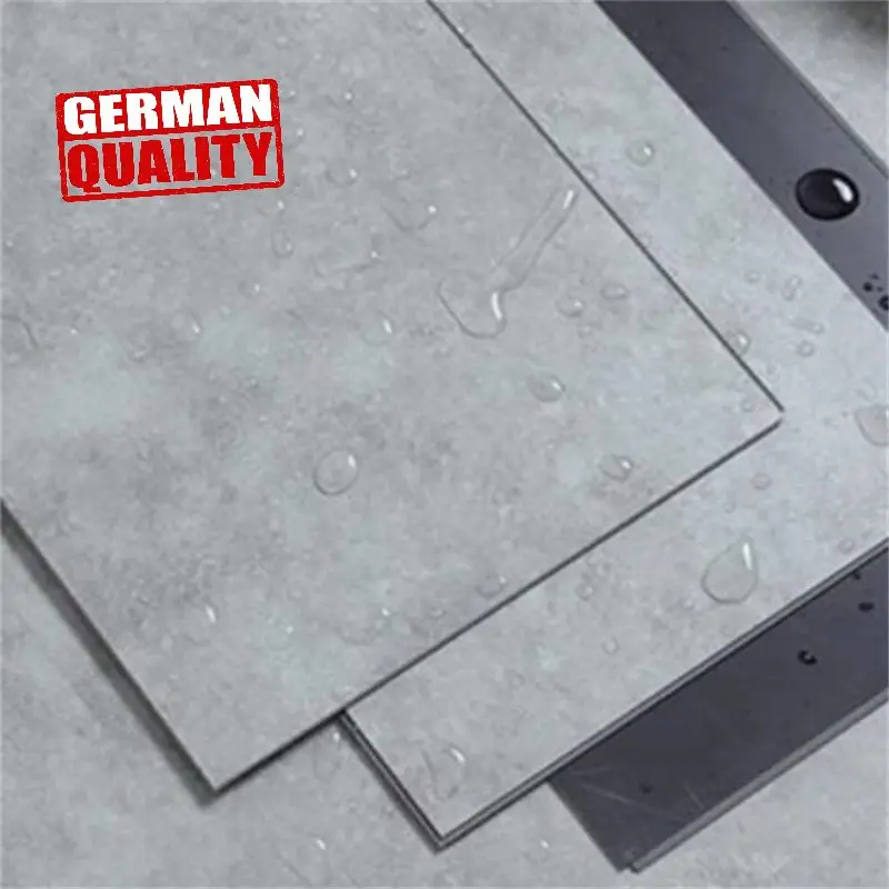 5mm leather self adhesive marble pisos click lock vinyl plank 6mm spc flooring