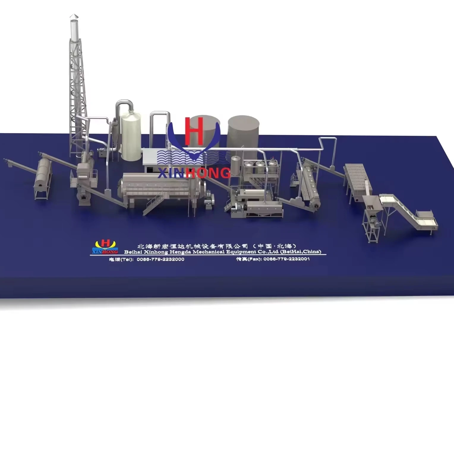 Fresh Chicken Meat and bone Meal (MBM) for pet food  production equipment solution