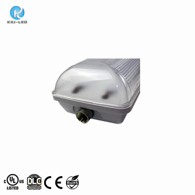 factory superior  UL DLC listed 4ft 150lm/w industrial outdoor  LED vapor tight fixture