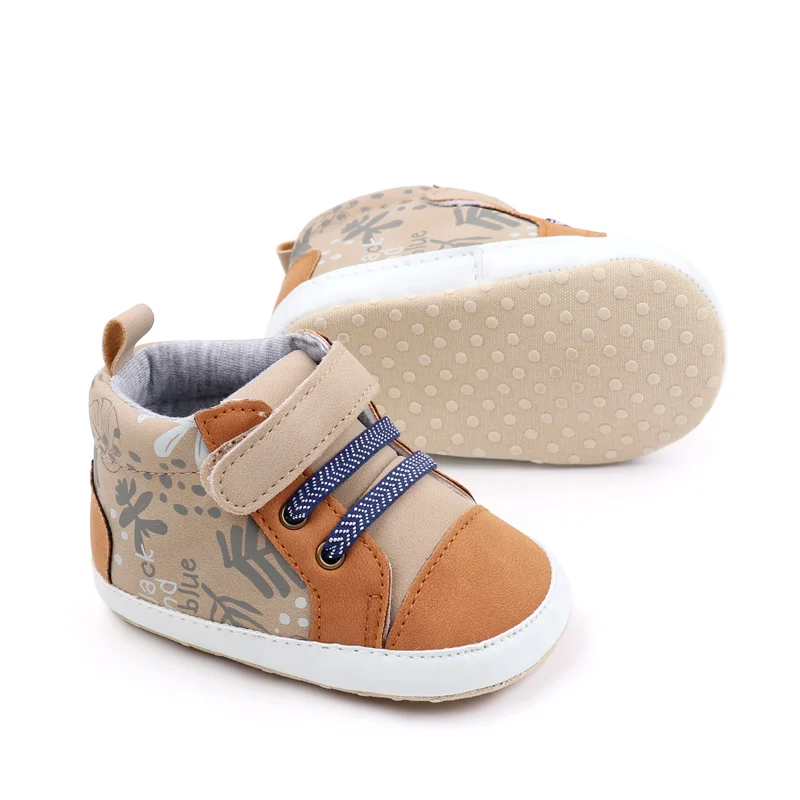 0-1 Years Fashion Design Baby Cotton Sole Shoes 2024