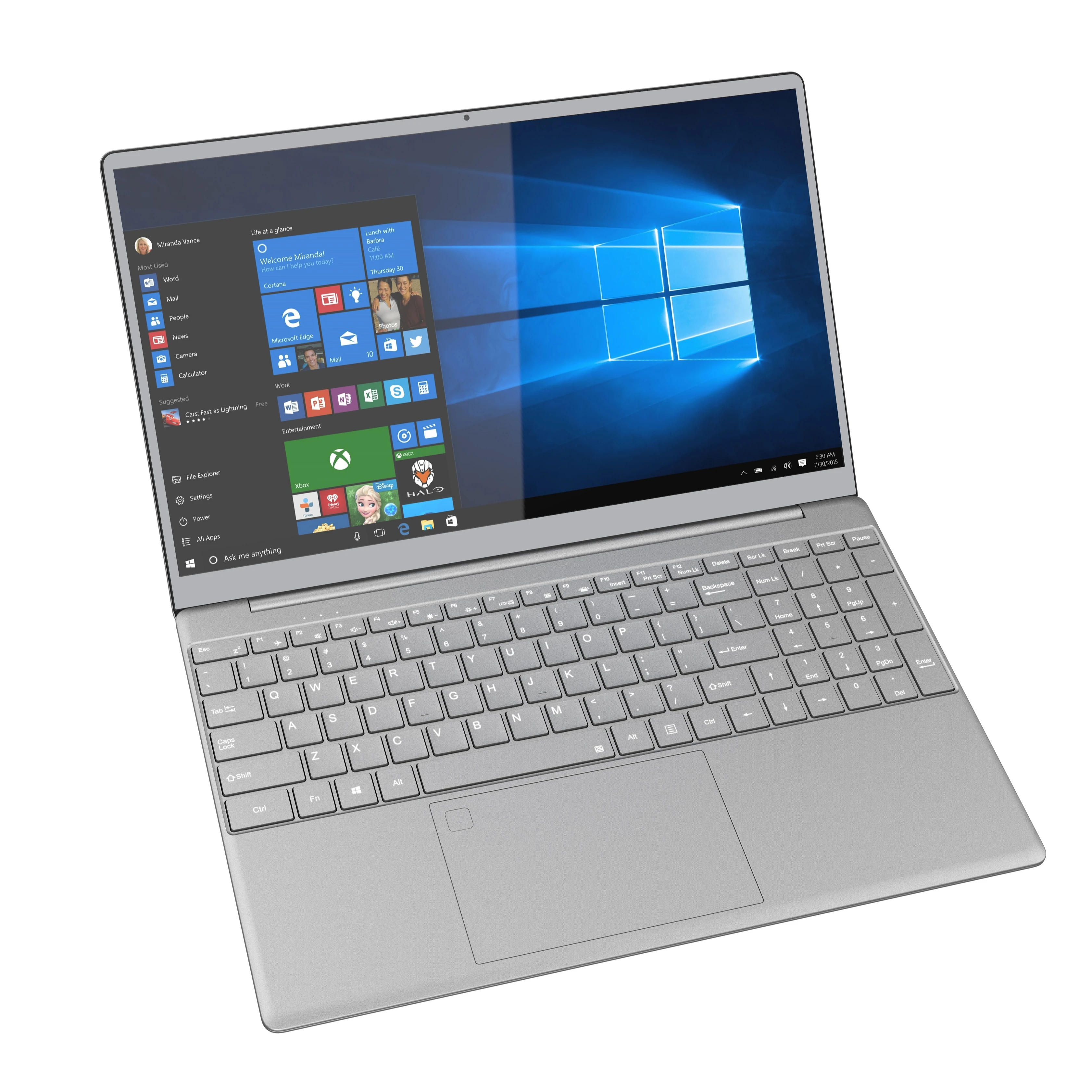 Ноутбук игровой ноутбук 15 6 дюймов i7 Intel core портативных