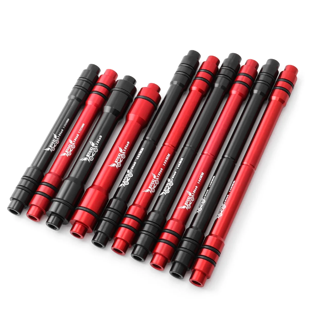 25023 MUQZI 12/15 to 9mm Bicycle Front Rear Wheel Thru Axle Quick Release Skewer Conversion MTB Bike Hub Adapter