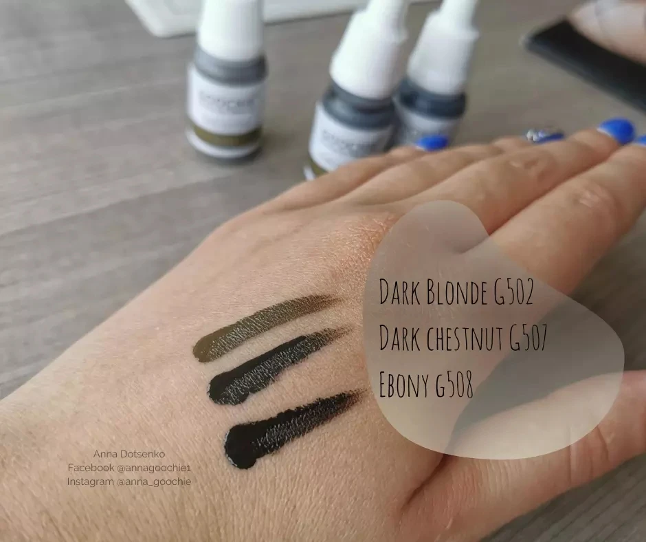 Permanent Makeup Tattoo Pigment Microblading PMU Tattoo Ink 8 Colors Professional Pure Pigment For Eyebrows Eyeliner Lip