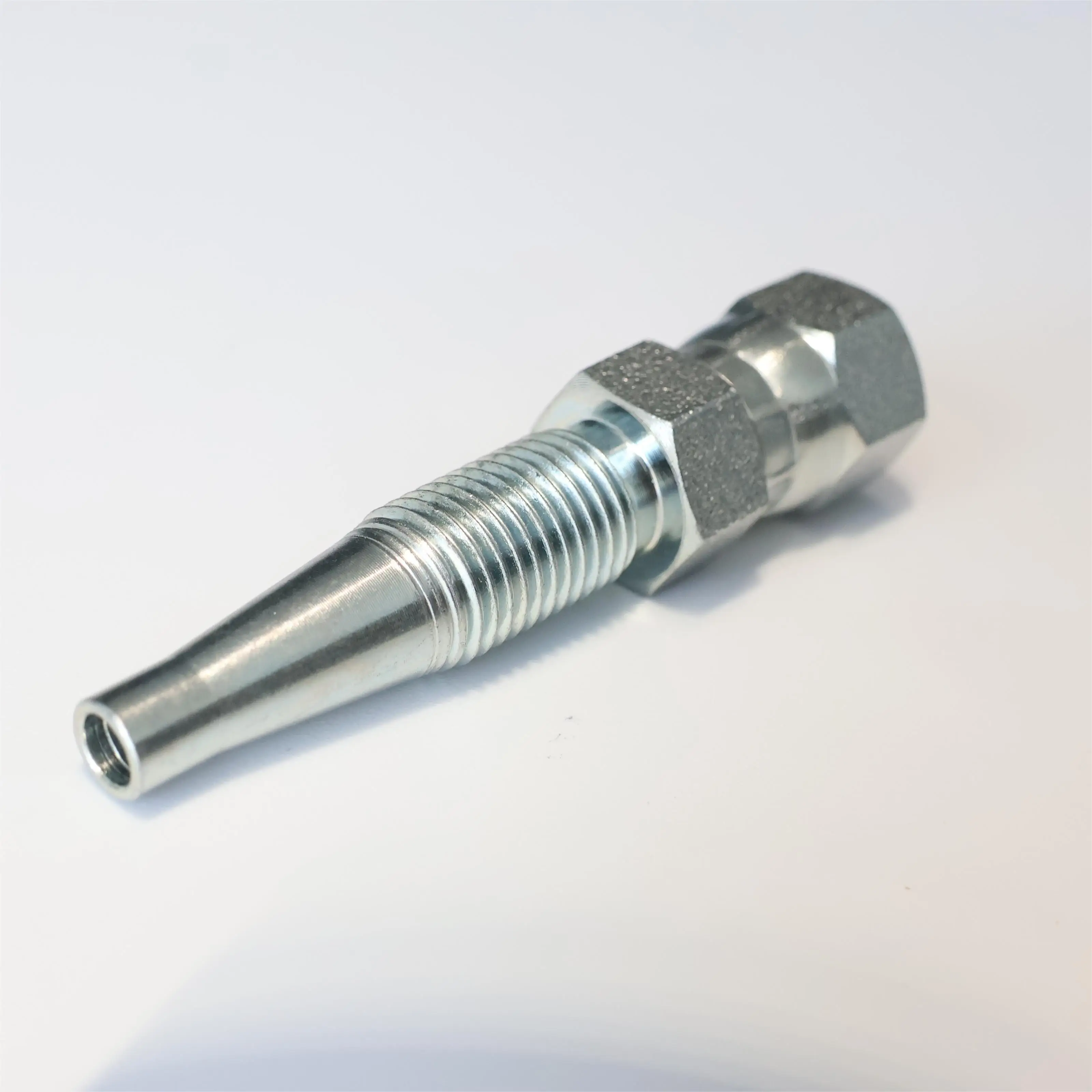 Adaptor Adapter Thread nut pipe Reusable Hydraulic Hose Fitting high pressure Male Female JIC Swivel Straight Ferrule SAE R1/R2