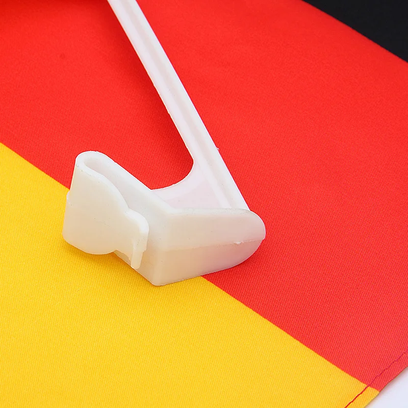 Custom Printed 30*45 cm 100%Polyester Germany Car Window National  Flag For Outdoor Decoration