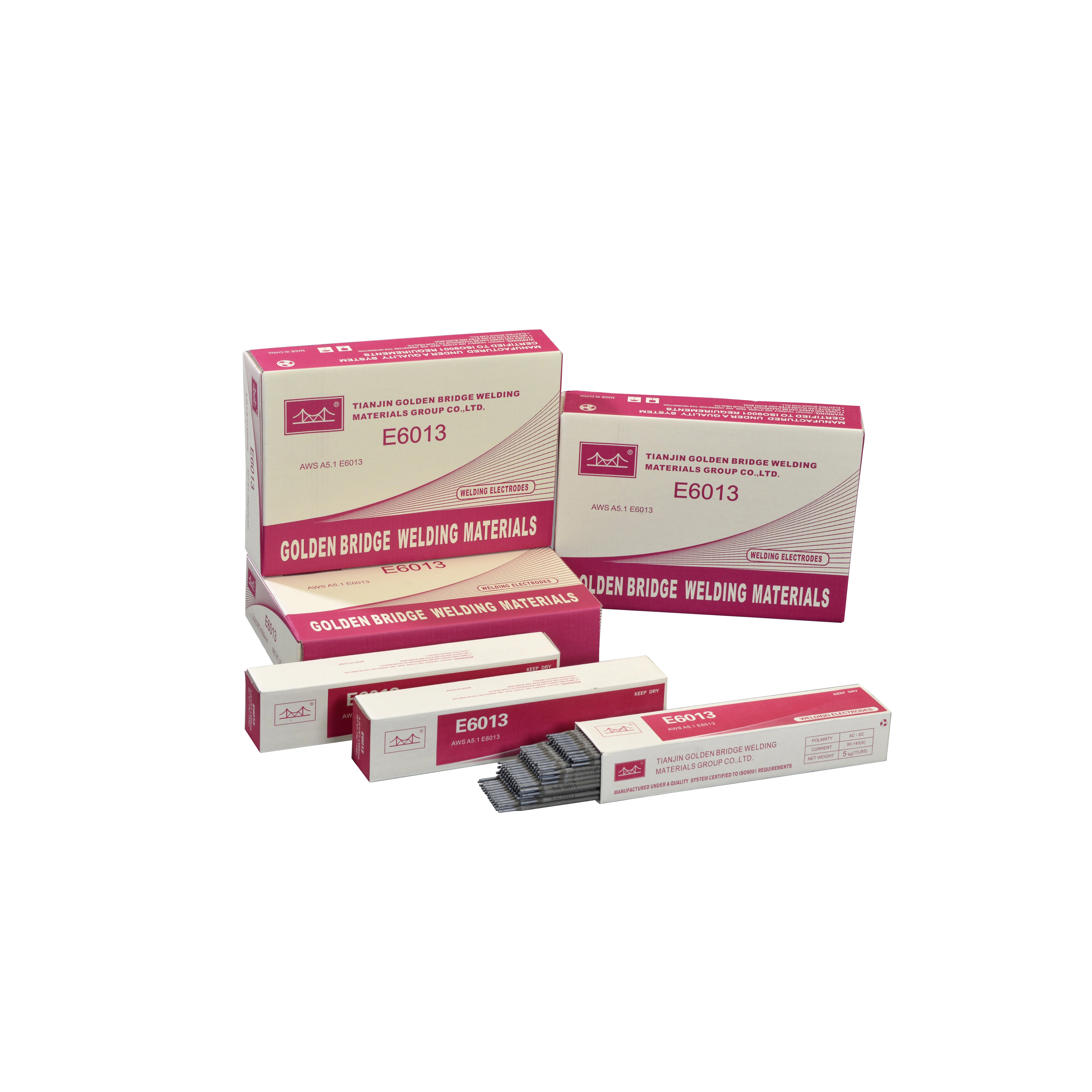 good quality welding rod golden bridge E6013