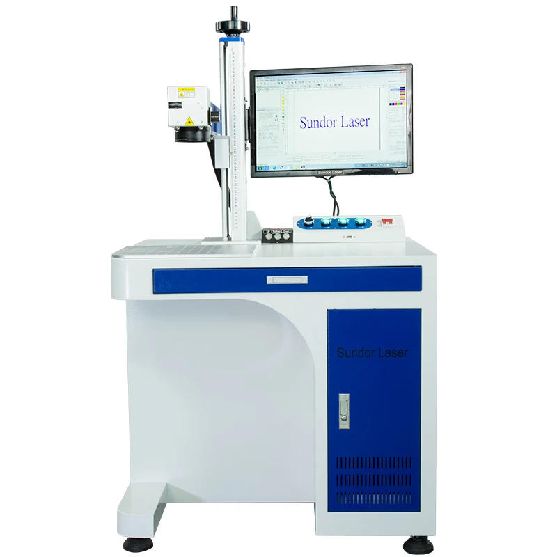 Automatic Focusing Table Marker Fiber Laser 20w Long Service Life Marking Machine Industry Laser Equipment