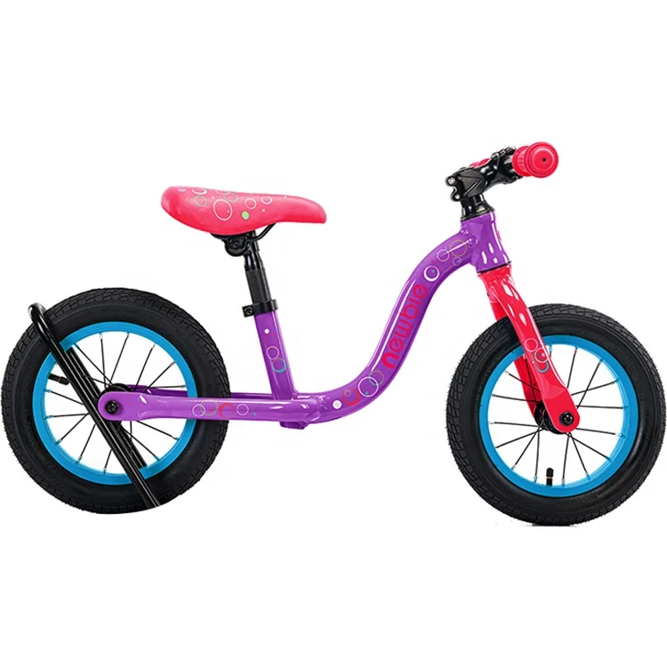 NEWBIE Newest AL6061 Aluminum Frame 12 Inch 2-6 Years Old Kids No Pedals Scooter Balance Bike