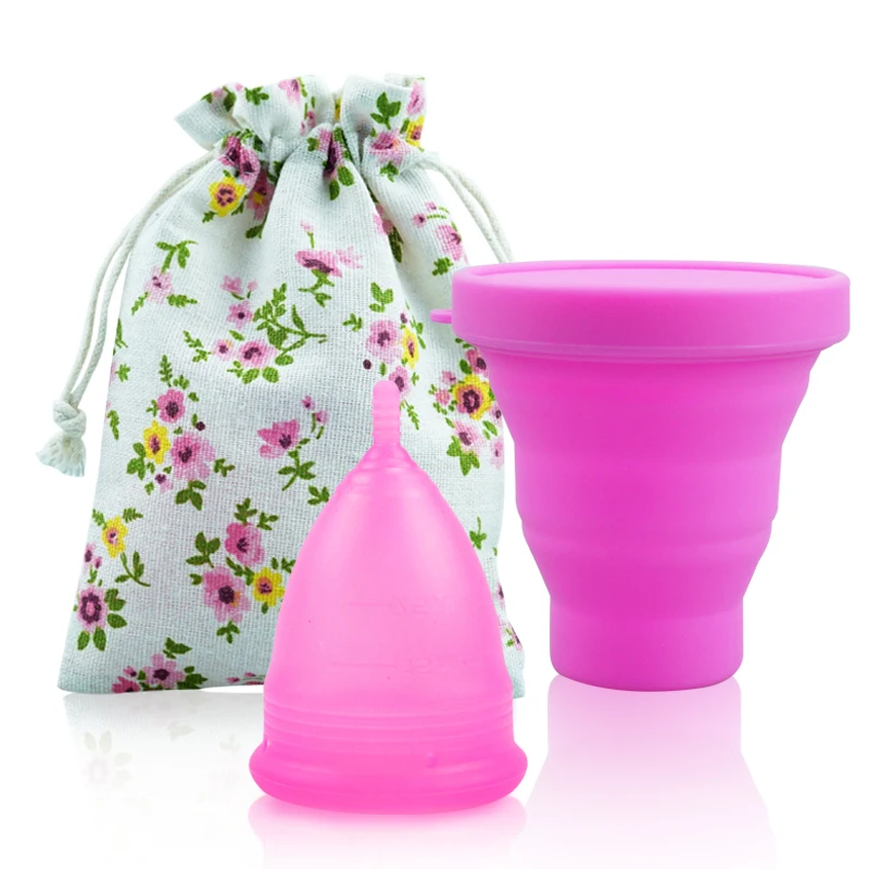 Wholesale Cloth Pouch Menstrual Cup Bag