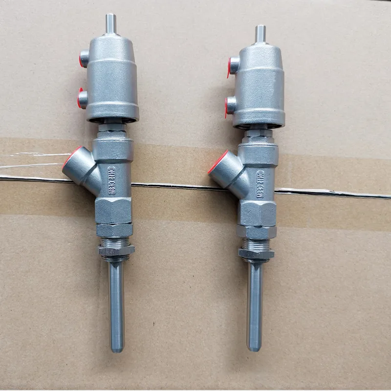 Stainless steel back suction vacuum nozzle filling
