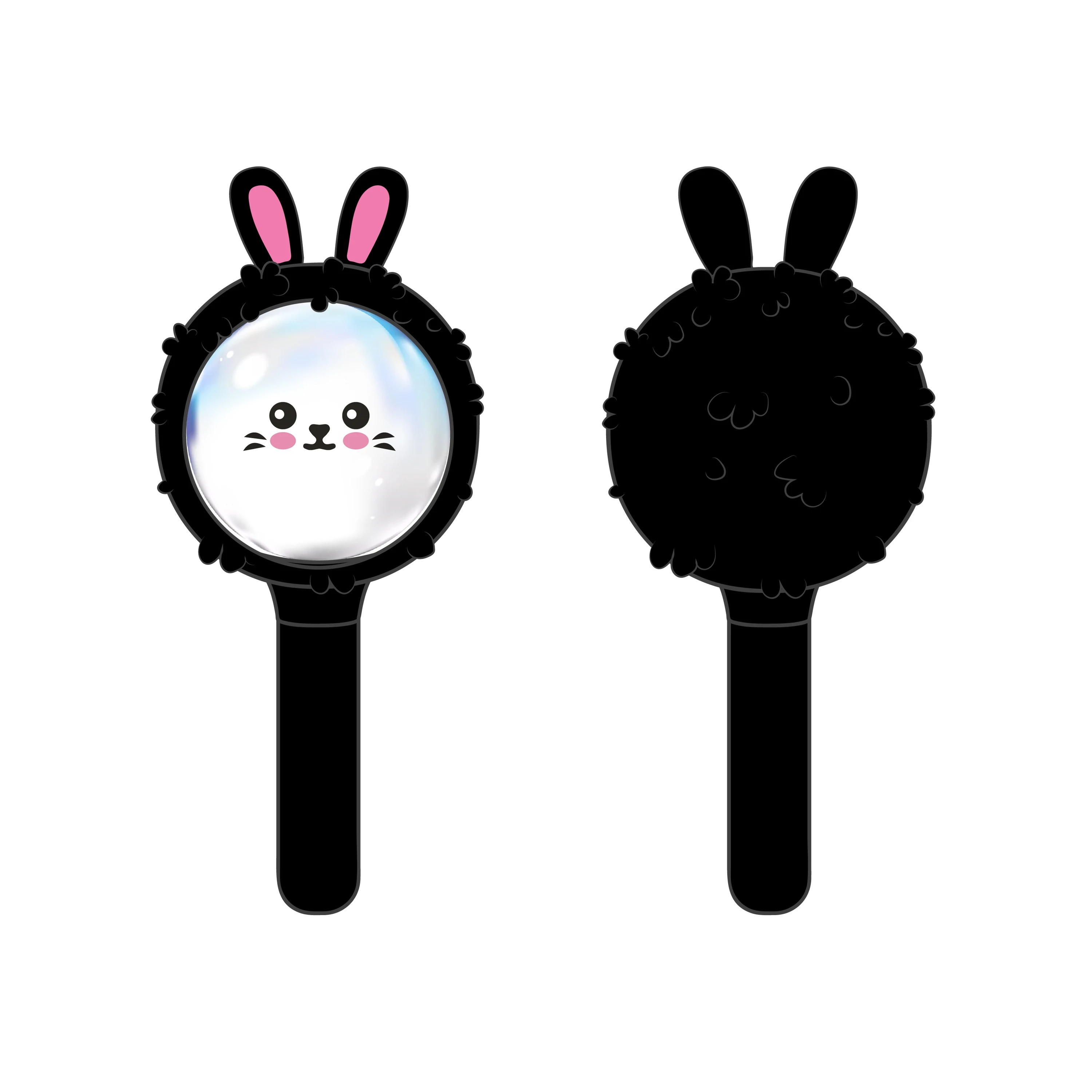 New arrivals custom animal design Light cover Kpop Stray kids Lightstick Cover Plush cute duck Lamp cover for light stick