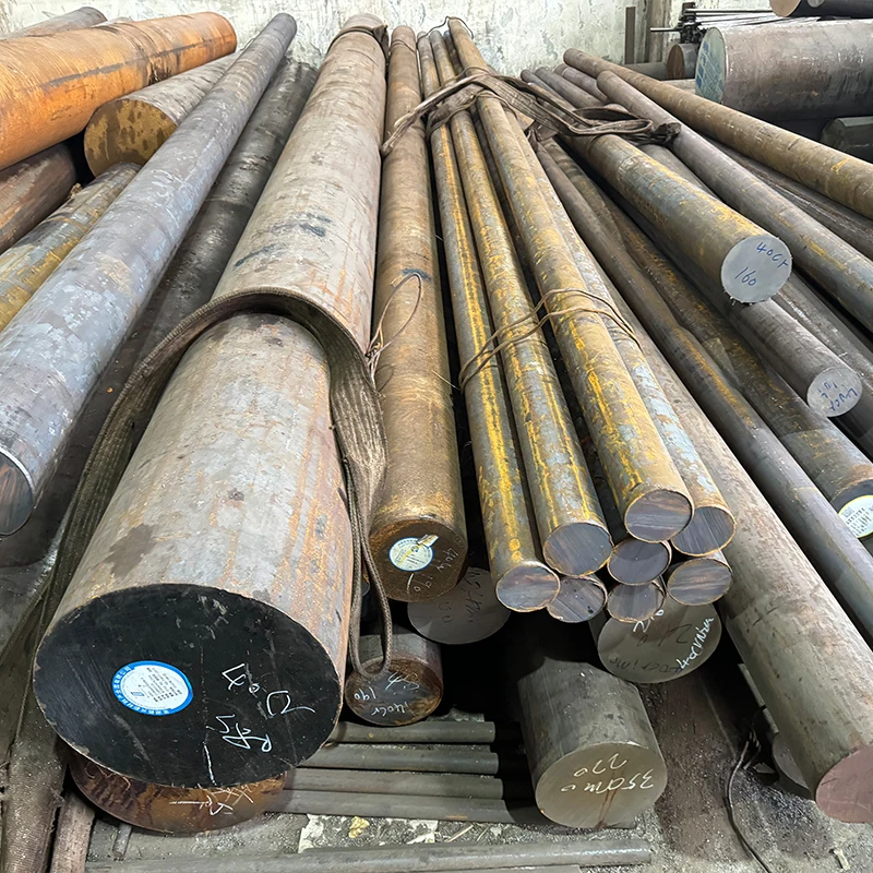 42CrMo Q195 Q235 Ss400 A36 En8 Ck45 Carbon Alloy Steel Round Bar Metal Mild Steel Iron Rod 5sp/3sp Section Steel Billet Price