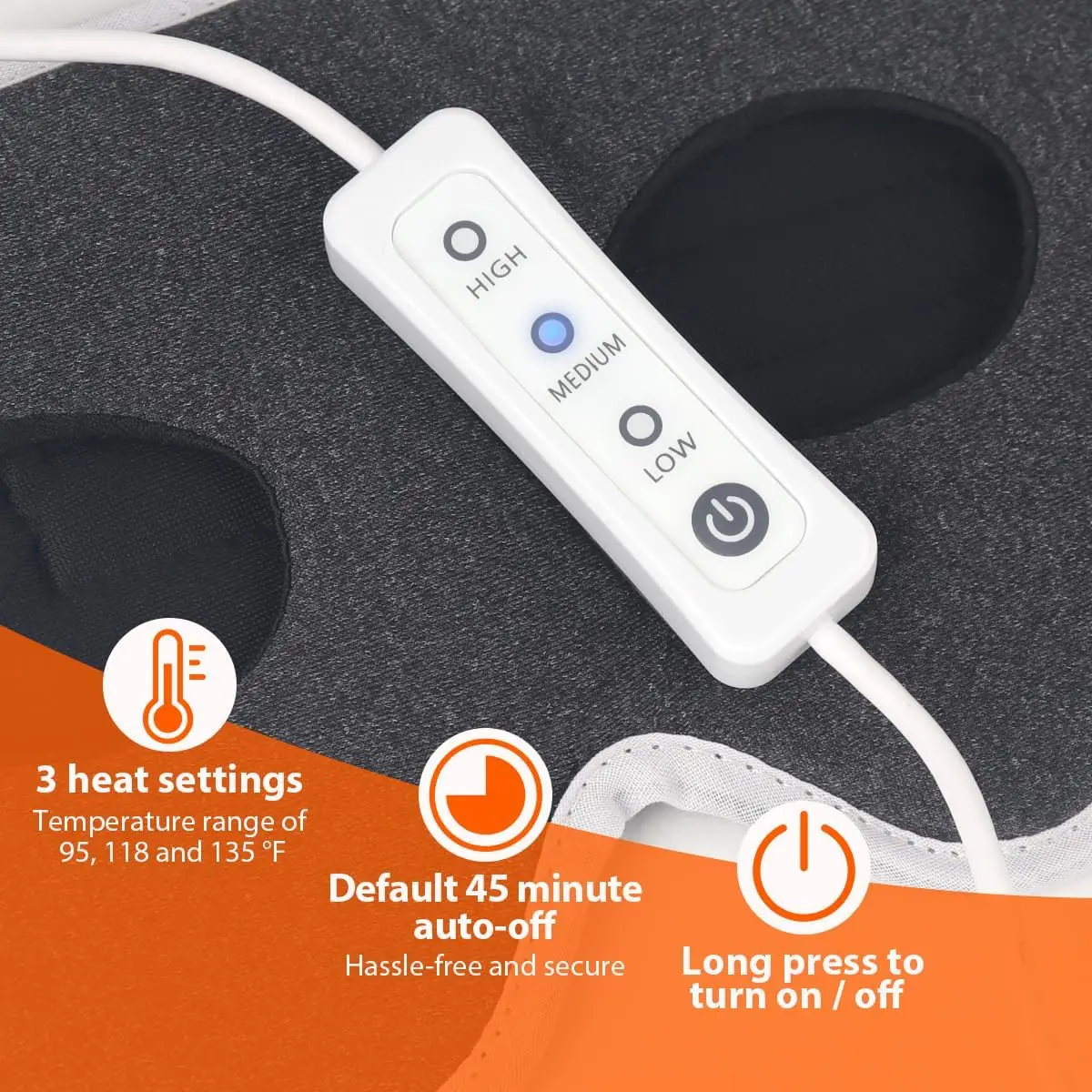 Electric USB Warm Compress Heated Eye Mask