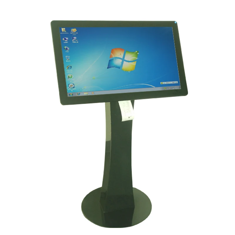 32 дюймов LCD Digital Signage рекламный дисплей сенсорный экран терминал с принтером