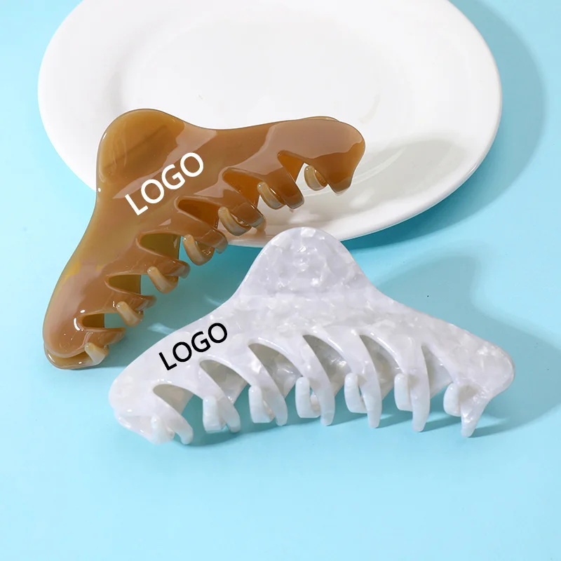 Midairy factory wholesale elegant acetate crab hair claw clips for girls ladies hair accessories 880022 110x45mm