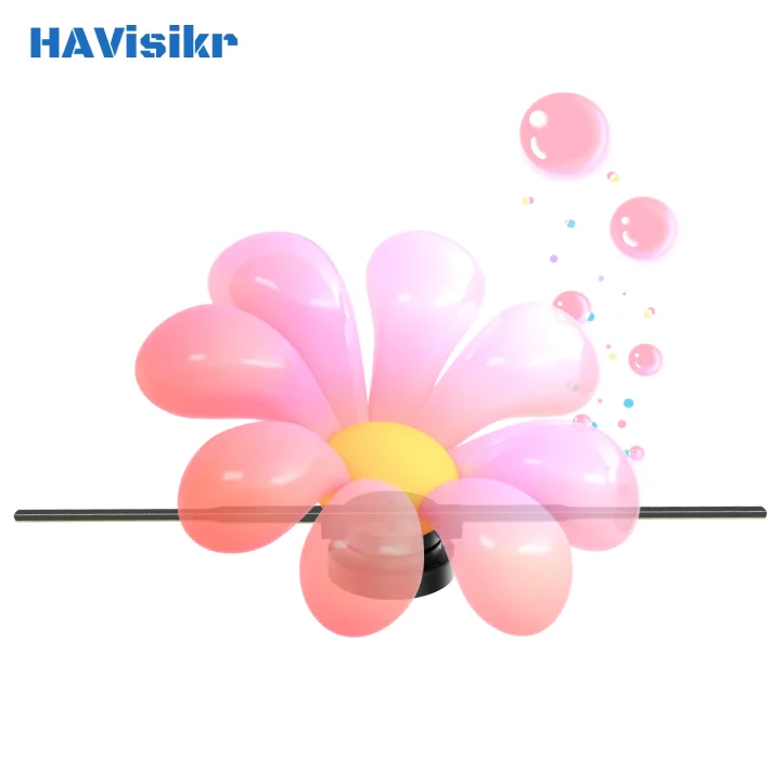 Holographic high-definition screen 42cm naked-eye 3D suspension imaging three-dimensional LED player projector