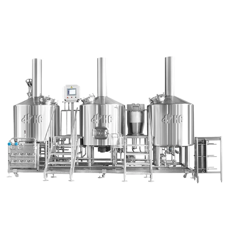 1000L Automatic Control Beer Production Line Commercial Beer Brewing Equipment