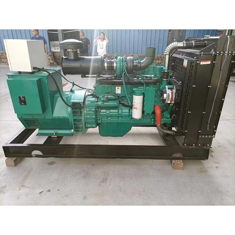 second hand Cummins engine 10 kva diesel generator portable power generator 10kva silent diesel generator