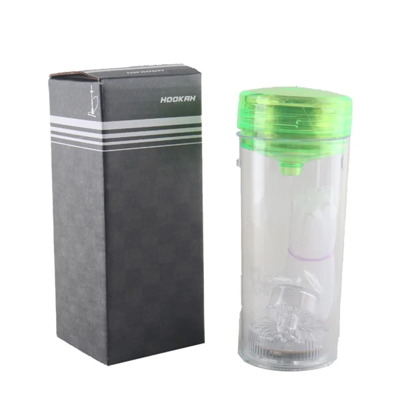 High Quality Factory Direct Sale Different Colors Arabic Hookah Led Plastic Hookah Hookahs