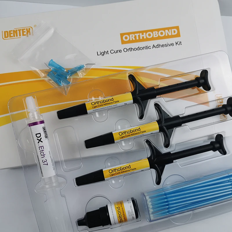  Dentex Orthobond прямая коррекция света лечение нано-Гибридный ортодонтический клейкий комплект композитный Стоматологический