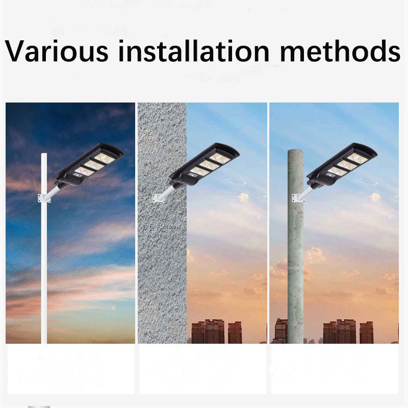Outdoor waterproof Solarchamp 200w 300w 400w 500w 600w solar garden wall lights motion sensor All In One led Solar Street Light